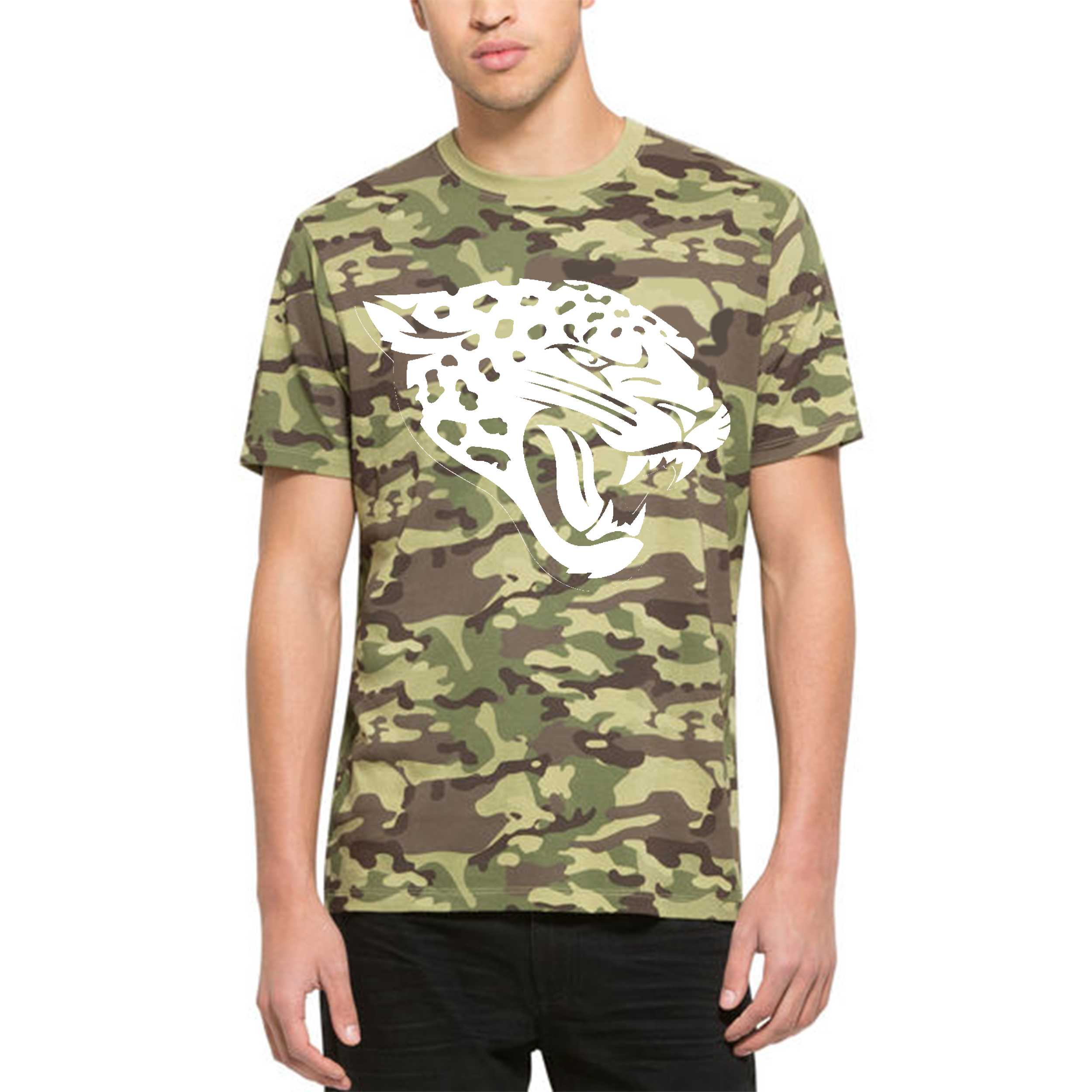 Men's Jacksonville Jaguars '47 Alpha Men's T Shirt Camo,We sell and wholesale Men's Jacksonville Jaguars '47 Alpha Men's T Shirt Camo on line form chian!